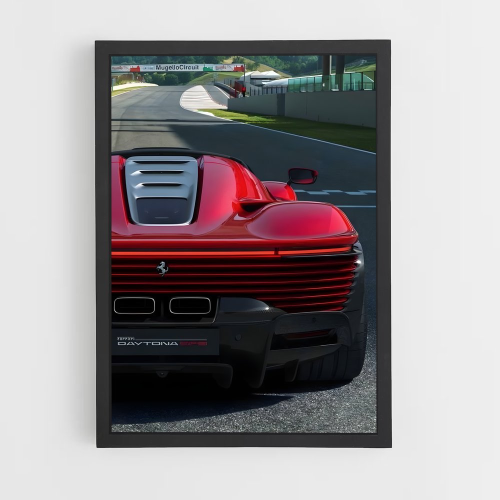 Poster Enzo Daytona – affiche Ferrari (vue 2)